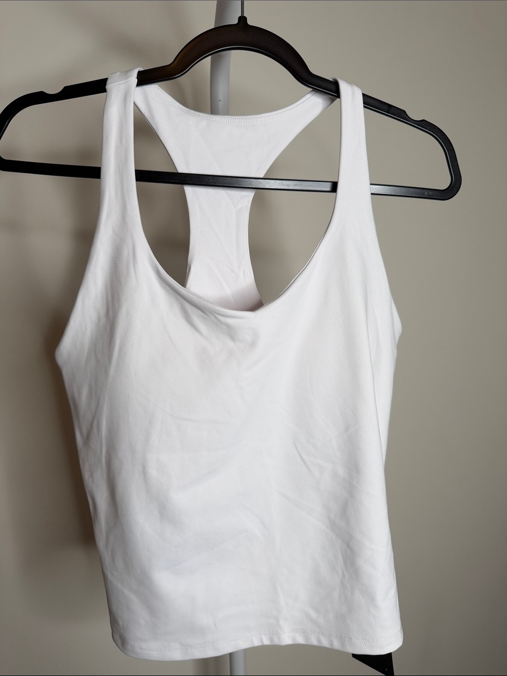 Fabletics White Racerback Tank - Women's